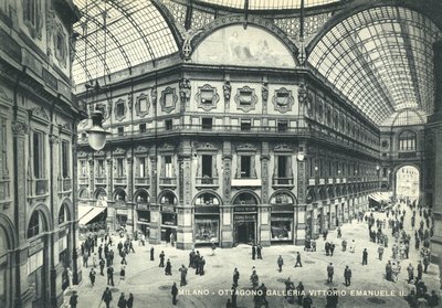 Milano, Italia, Galleria Vittorio Emanuele II da Italian Photographer